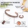 Vicmag Copper Magnetic Bracelet for Women and Men Ultra Strength