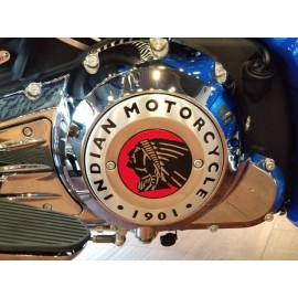 Indian Motorcycle, 116 Engine, Primary Cover Background Decal, Sticker, Emblem