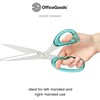 OfficeGoods 9” Stainless Steel Acrylic Scissors for Office and Home