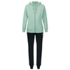 Erima Women's Hooded Tracksuit, Mint/black
