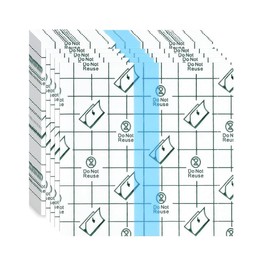 DIFEIUKI Waterproof Film, Set of 25 Transparent Waterproof Tape, Protective Film, Protect Skin from Water, for Swimming, Water Work, Bathing, Bathing, Waterproof Tape, 15cm*15cm