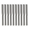Trvoxviq Pack of 10 End Mill Cutter for Router, 2
