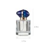 JJKMALL 2 Pack 30ml / 1 Oz Transparent Refillable Perfume