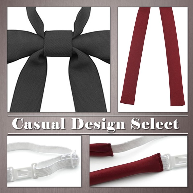 One Limited NK030 Bow Tie, Ribbon, Uniform, Accessory, Slim, Formal,