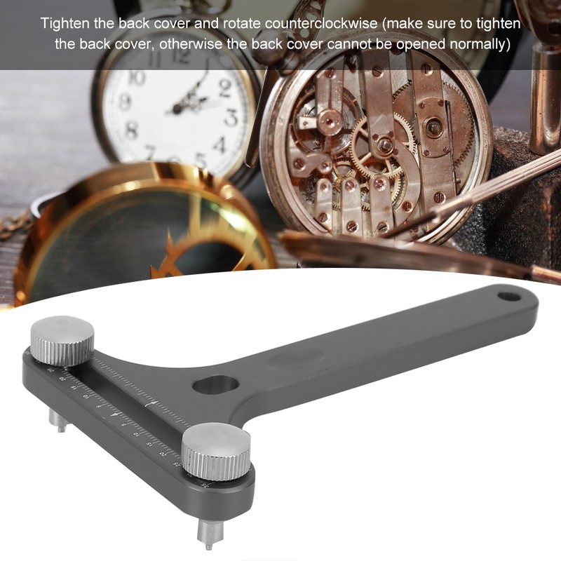 Adjustable Watch Back Cover Remover Steel Watch Back Case Opener