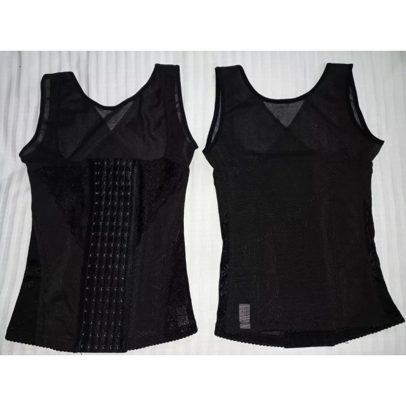SYKIndustry Faja Colombiana Chaleco Corset Modeladora Tallas Extr S-6xl