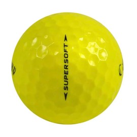 GOLF BALL DIVERS for Callaway Supersoft Recycled Golf Balls, AAA Grade, Value Condition (Yellow, 48 Balls)