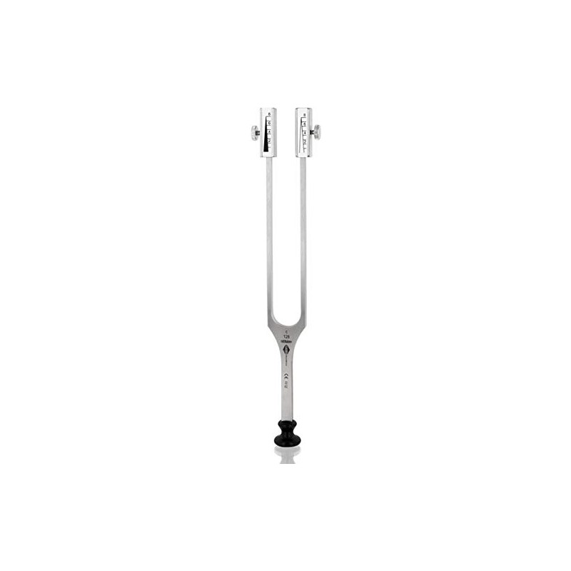 Rydel-Seiffer Tuning Fork, Removable Damper C128/64 Hz, Made in Germany