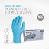 Benchmark BMG460 100 Pcs Disposable Nitrile Gloves - Latex and