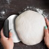Levani® Dough Scraper, Dough Cutter, Steel Edition, Universal Dough Separator