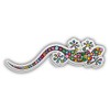 JJH Inc Magnet Cheerful Gecko Lizard Flexible Vinyl Magnet Waterproof Car Magnetic Bumper Sticker 5"