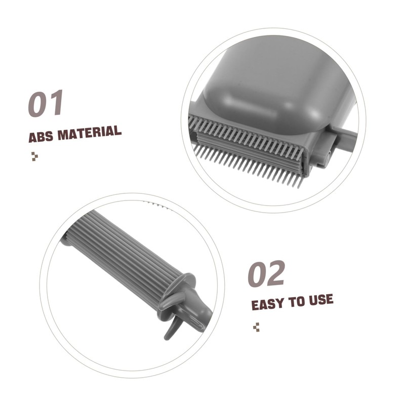 Outanaya Semi Automatic Hair Dye Comb with Roller Teeth Multifunctional