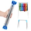 Portable Clothes Rack, Foldable, 13-28 Inch Extendable Clothes Rack, Foldable
