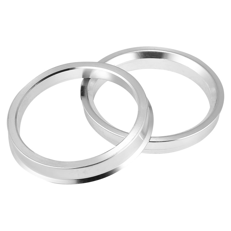 X AUTOHAUX Set of 4 Car Hub Centric Rings Aluminium