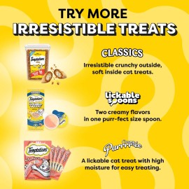 Temptations Crunchy & Soft Cat Treats - 16oz (Tasty Chicken Flavor)