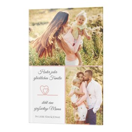 CHRISCK design Photo collage for best friend, friends, partner, boyfriend, pictures collage with text, design your photos on high gloss acrylic glass, photo gifts, birthday gift