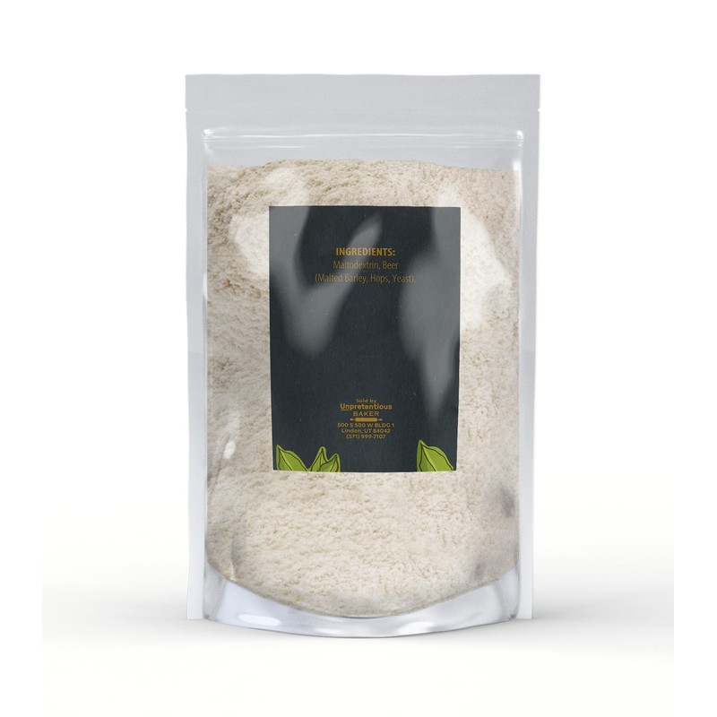 Unpretentious Beer Powder, 4 oz, Versatile Seasoning, Dry Rubs &