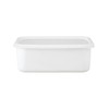 FUJIHORO JAPAN Konte Series, Enamel Deep Food Container KE-DLL LW