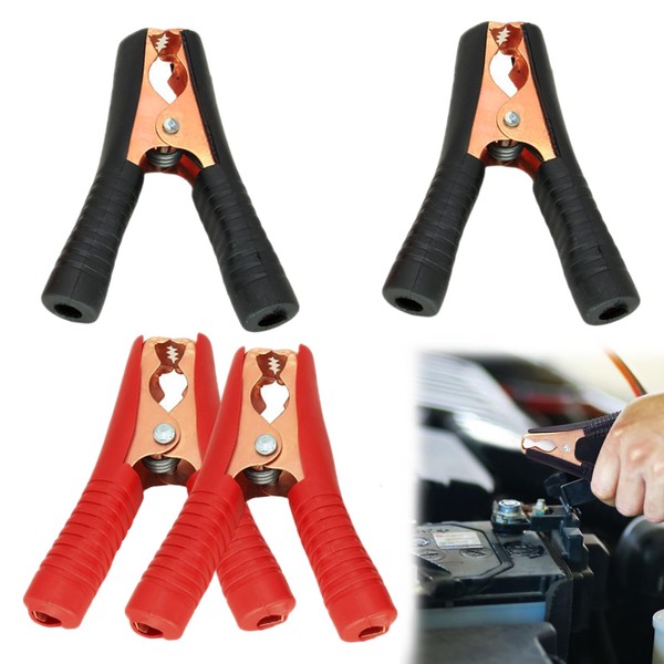 DONOONIS 4 Stück Krokodilklemmen 12v