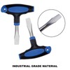 2 Pcs T Handle 9mm Flat Head Screwdriver Ergonomic, Large