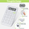 Basic 4 Function Calculator for Students and Office: Small, Portable,