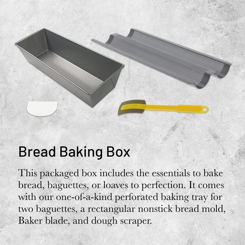 de Buyer Bread Baking Box - DIY Bread-Making Kit -