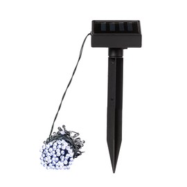 Glitzhome Solar String Lights Outdoor 22FT 50LED Solar Twinkle Lights with Dual Lighting Modes for Tree Patio Yard Garden Christmas Decoration