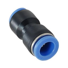 TA-VIGOR 12mm to 10mm Push Fit Pneumatic Quick Fittings, Air Line Tube Connectors, 2-Way Straight Pneumatic Connector Air Hose Fittings for Air Compressors and Automation Systems
