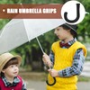 EXCEART Umbrella Handles Replaceable Foldable Umbrella Handle Travel Accessories Replacement