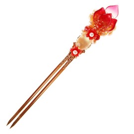FRCOLOR Retro Hair Fork Bun Hair Stick Elegant Chinese Ancient Style for Hanfu Headdress for Daily Decoration and Traditional Looks