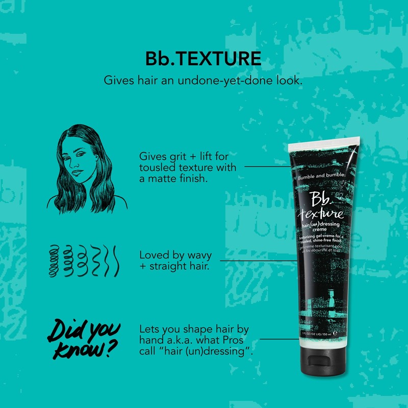 Bumble and bumble. Texture Hair Un(dressing) Styling Cream | Volumizing