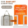 for Easyjet Cabin Bag 45x36x20 Underseat Carry On Luggage Foldable