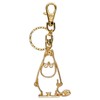 Moomin Gold Keychain Moomin Angry 059210 Vol.2 MOOMIN Gold