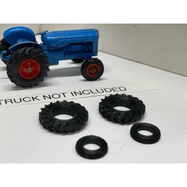 Matchbox King Size No. 11 Lesney Vintage TIRES ONLY (TRACTOR NOT INCLUDED)