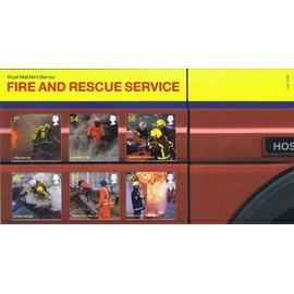 2009 Fire and Rescue Services Stamps in Presentation pack
