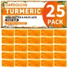 25Pcs 80g Turmeric Kojic Acid Soap Gift Set, Individually Wrapped