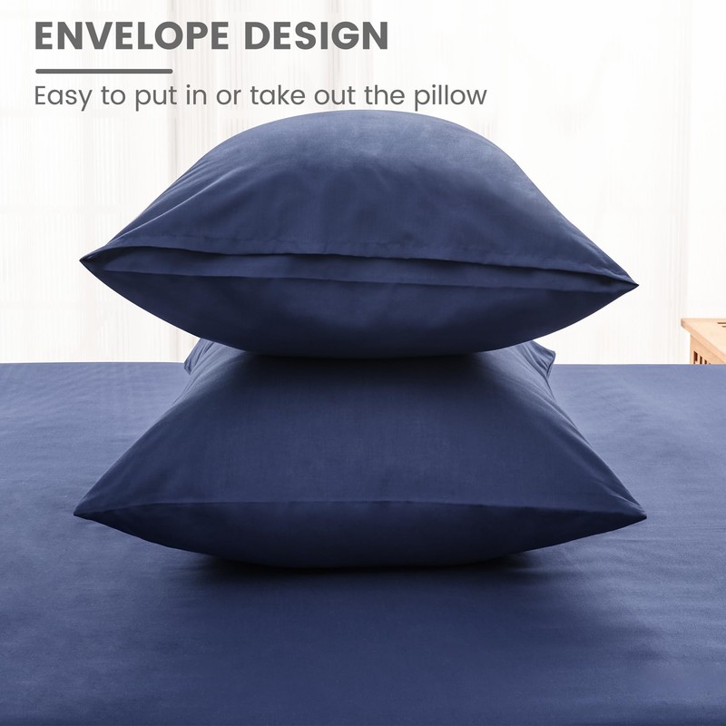 LINENOVA Luxury Cotton Body Pillowcaes - 1 Piece - Envelope