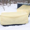 Ribbonlic 2 Pcs 49.6" x 20" Raised Garden Bed Cover