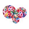 Handmade Reusable Cotton Fabric Bowl Covers - Two Layers of