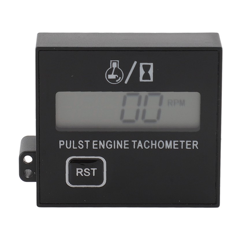 Inductive Tachometer Auto Reset Rechargeable Digital Tachometer for 2 Or