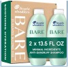 Head and Shoulders BARE Dandruff Shampoo Twin Pack, Soothing Hydration, Sulfa