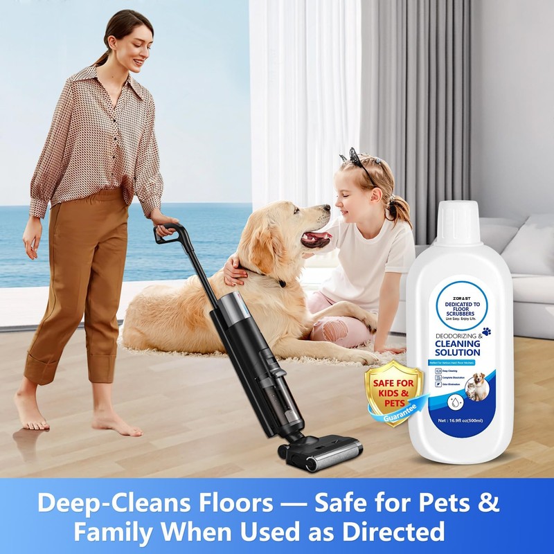 ZORAST Floor Cleaning Solution Compatible With Tineco, Suitable With All