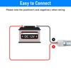 Linkstyle 4PCS 12V LED Interior Light Bar, 192LEDs LED Light