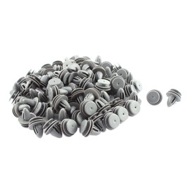 uxcell a15082900ux0067 100 Pcs Gray Plastic Weatherstrip Moulding Rivet