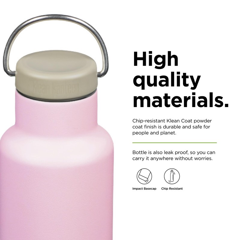 Klean Kanteen Classic VI Lotus Water Bottle, 592 ml