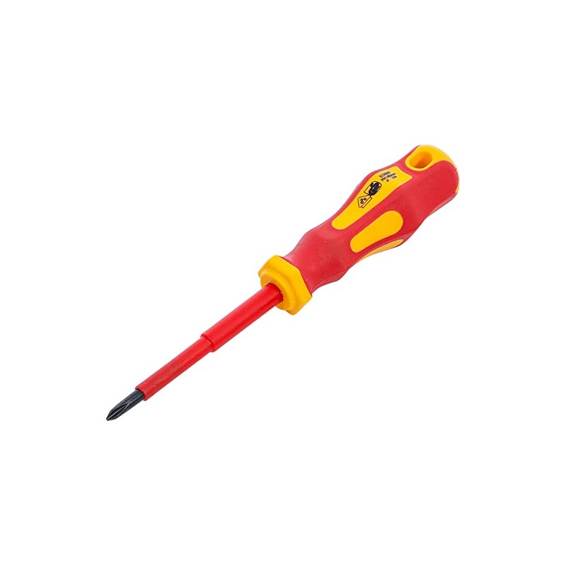 BGS VDE Phillips Screwdriver, PH No. 1 x 80 mm,