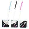 minkissy 3pcs Stainless Steel Makeup Mixing Spatula Foundation Makeup Spatula