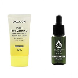 Vitamin C 10 BB Cream SPF50+ Mugwort Soothing Serum 3ea