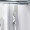 2pcs Flag rope cleat hooks 66mm marine grade stainless steel