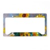 CafePress Bag Monet Sunf License Plate Holder Aluminum License Plate